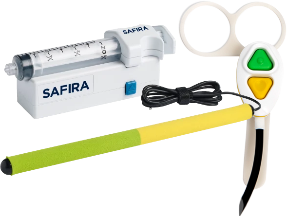 Safira® nerve block injection equipment for regional anaesthesia