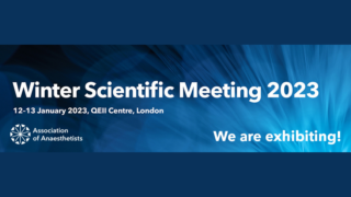 Medovate will be exhibiting at the Association of Anaesthetists Winter Scientific Meeting 2023